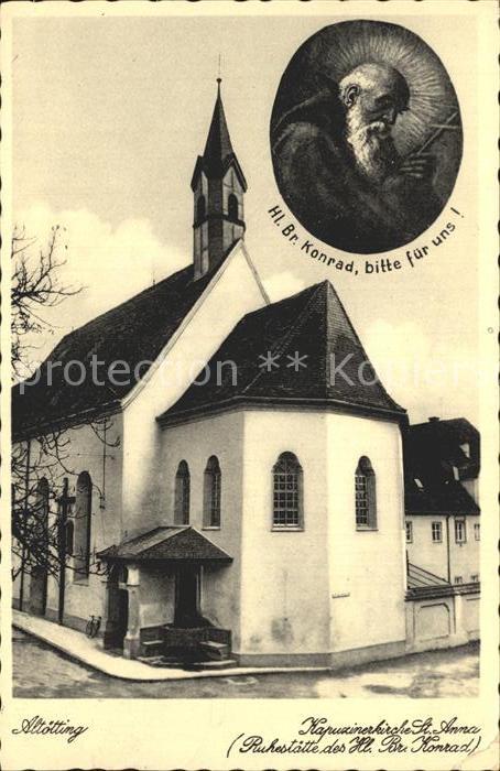 Altoetting Kapuzinerkirche St. Anna Heiliger Brude