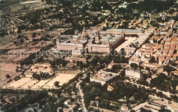 El Escorial Monasterio Fliegeraufnahme