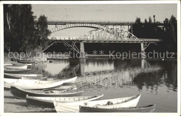 Heinola Brücke Boote