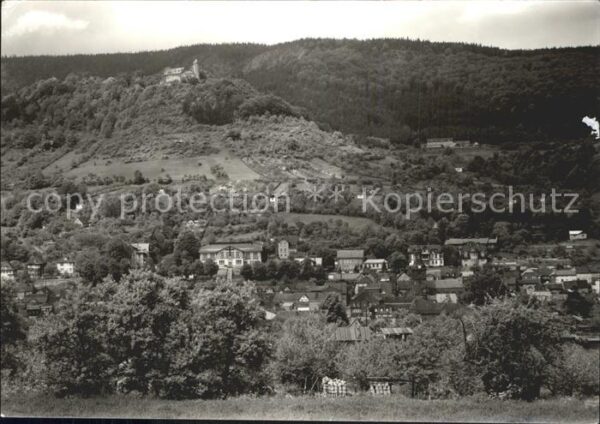 Bad Blankenburg Blick zur Burg