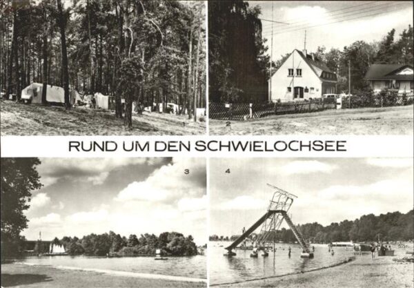 Schwielochsee Zaue Zeltplatz Jessern Jugendherberge F