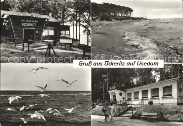 Ueckeritz Usedom Fischerhütte Strandklause