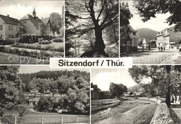 Sitzendorf Thueringen Kurverwaltung Schlangenbuche Hauptstras