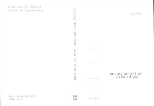 Ziegenrueck Blick von der Jugendherberge – Bild 2