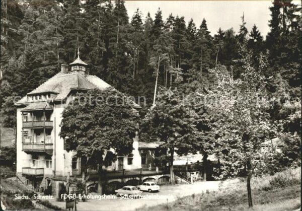 Bad Schandau Erholungsheim Schrammsteinbaude
