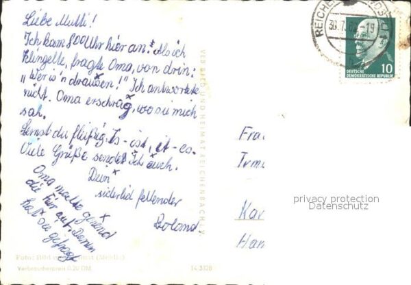 Reichenbach Vogtland Bahnhofstrasse Busbahnhof Fachschule fü – Bild 2