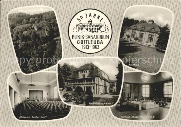 Gottleuba-Berggiesshuebel Bad Klinik-Sanatorium Klubhaus Fachstation