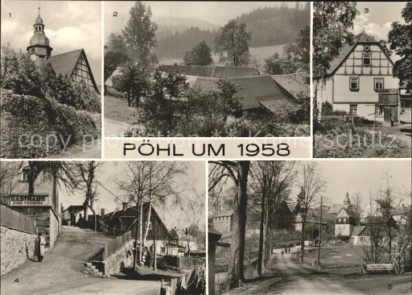 Poehl Vogtland Kirche Gasthaus Zum Triebtal Gansmühle