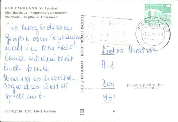 Neu Fahrland Kliniksanatorium Heinrich Heine – Bild 2