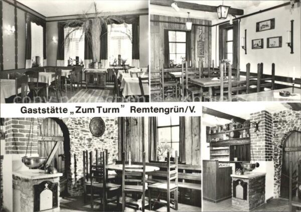 Remtengruen Adorf Gaststätte Zum Turm
