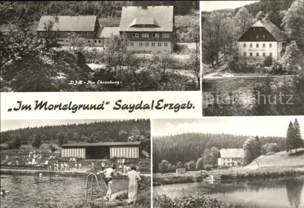 Sayda Mortelgrund Gasthaus Mortelmühle Schwim