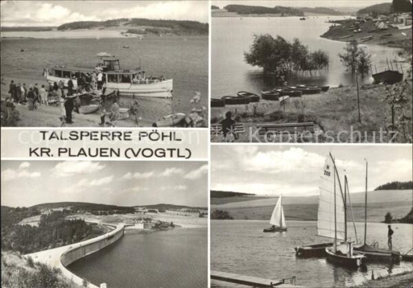 Poehl Vogtland Talsperre Pöhl Boote