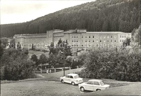 Erlabrunn Erzgebirge Bergarbeiter-Krankenhaus Dr. Georg Benj