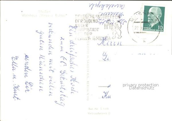 Meissen Elbe Sachsen Weinhaus Vincenz Richter – Bild 2