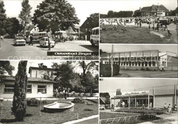 Zingst Ostseebad Fischmarkt Milchbar Gaststätte Kurhaus
