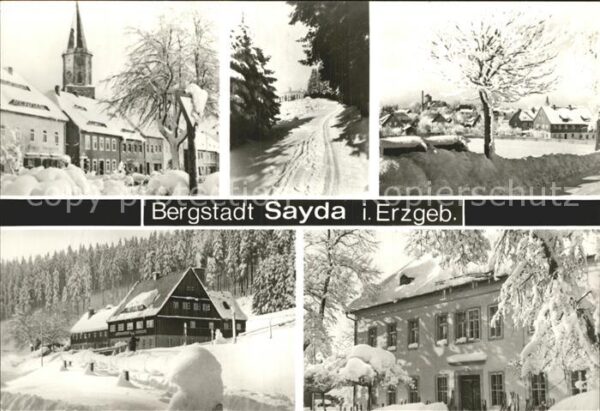 Sayda Ortsansichten