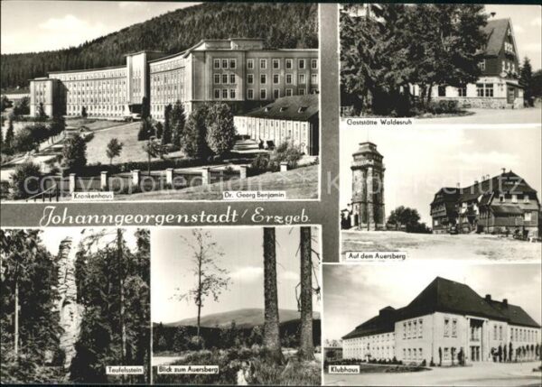 Johanngeorgenstadt Krankenhaus Dr. Georg Benjamin Klubhaus