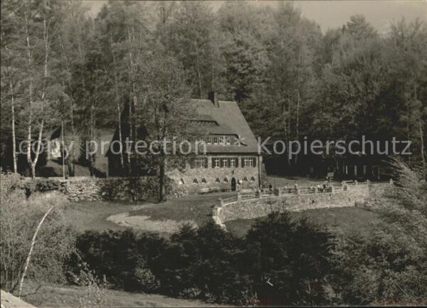 Rittersgruen Jugendherberge Ernst Scheffler