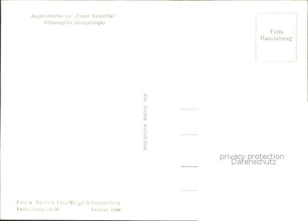 Rittersgruen Jugendherberge Ernst Scheffler – Bild 2