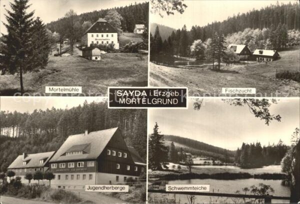 Sayda Mortelmühle Fischzucht Jugendherberge S