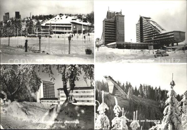 Oberhof Thueringen Gaststätte Oberer Hof Interhotel Panora