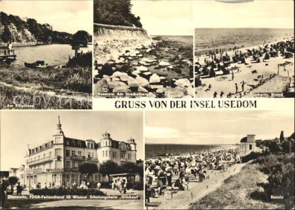Usedom Kölpinsee Ückeritz Zinnowitz Bansin Kos