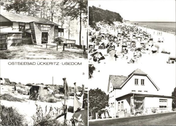 Ueckeritz Usedom Fischerhütte Strand Campingplatz Ratsca