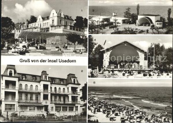 Usedom Bansin Heringsdorf Zinnowitz Ahlbeck Ko