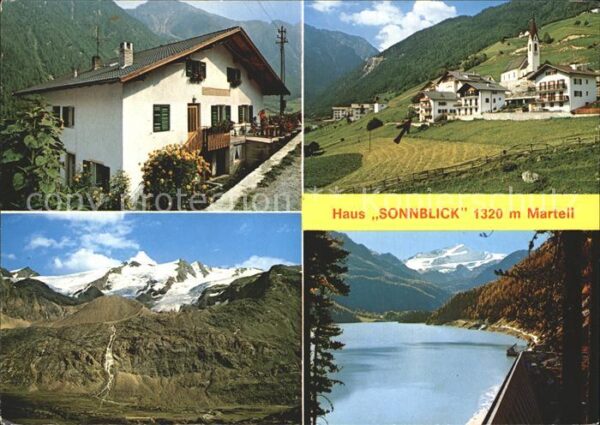 Martell Haus Sonnblick Stilfserjoch Nationalpar