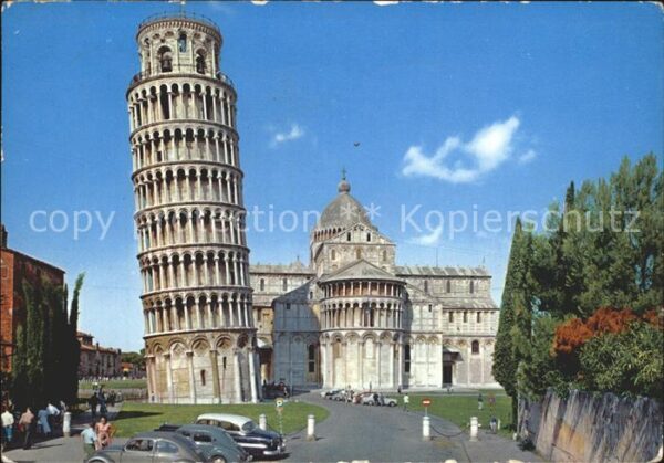 Pisa Torre Pendente Abside del Duomo