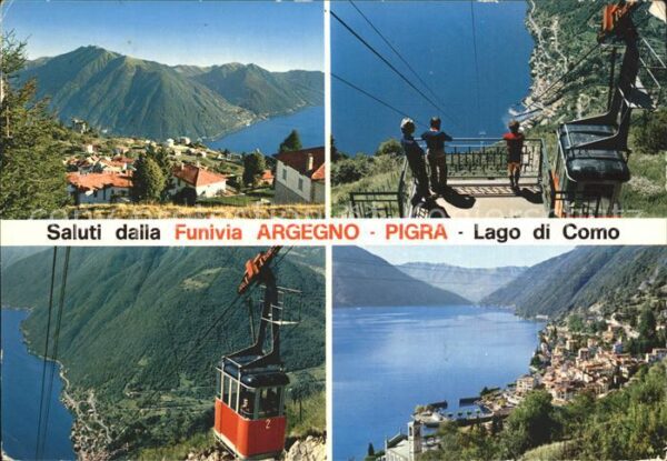 Lago di Como Funivia Argegno-Pigra