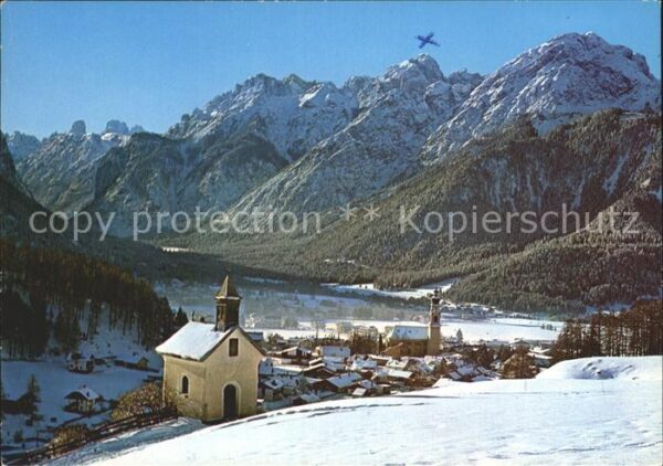 Dobbiaco Pustertal Suedtirol Kapelle Dürrenstein