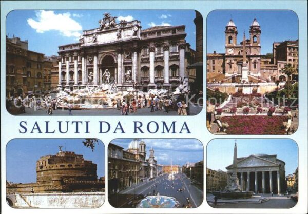 Roma Rom Stadtansichten
