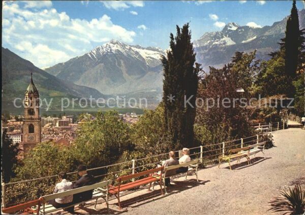 Merano Meran Tappeinerweg Zielspitze Tschigat