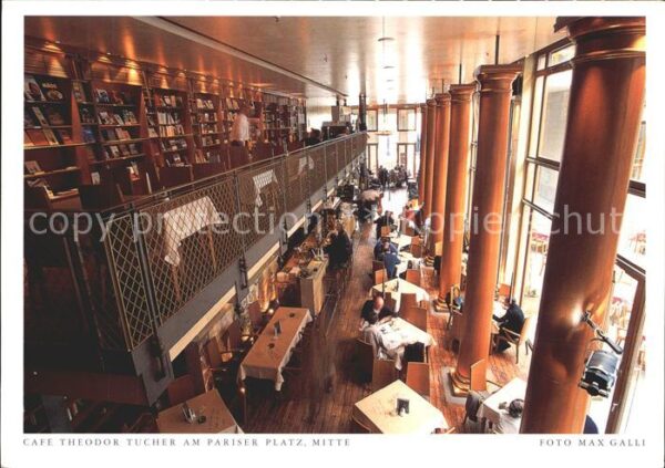 Berlin Cafe Theodor Tucher Pariser Platz