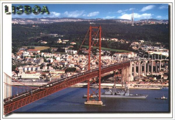 Lisboa Ponte 25 de Abril Vista parcial
