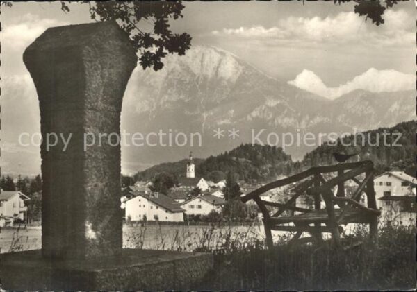 Oberaudorf Marterl Evangelische Auferstehungskirch