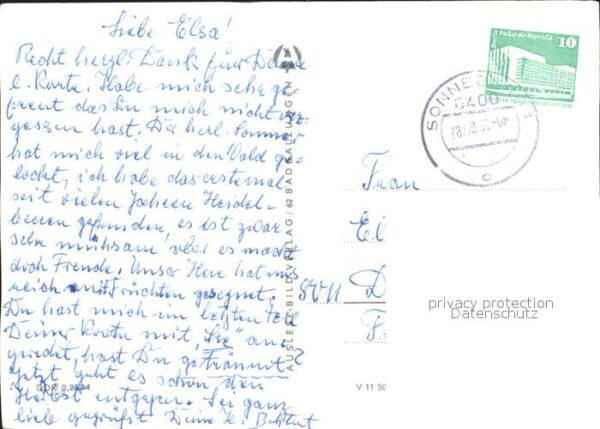Sonneberg Thueringen Rathaus Karl-Marx-Strasse Schlossberg S – Bild 2