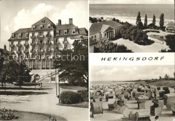 Heringsdorf Ostseebad Usedom Strand Erholungsheim Solidarität