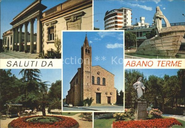Abano Terme Monumento Pietro D Abano Cristoforo Col