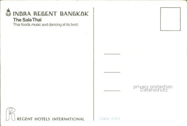 Bangkok Indra Regent Hotel – Bild 2