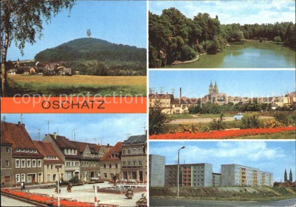 Oschatz Collmberg Ernst-Thälmann-Platz Anglerte
