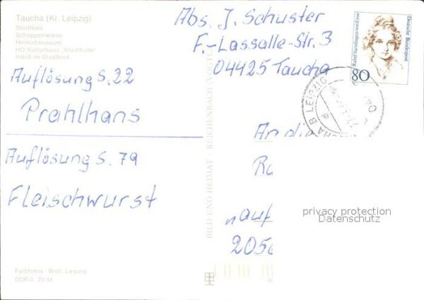 Taucha Stadtbad Schöppenwiese HO-Kulturhaus St – Bild 2