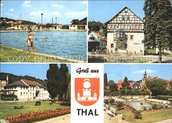 Thal Ruhla Schwimmbad Rathaus Hotel Thalfried Park