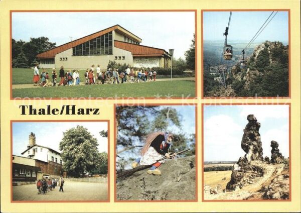 Thale Harz Bergstation Personenschwebebahn Gaststä