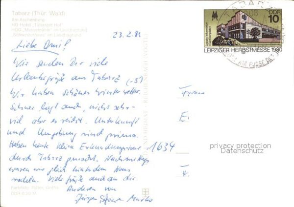 Tabarz Aschenberg Hotel Tabarzer Hof HOG Masse – Bild 2