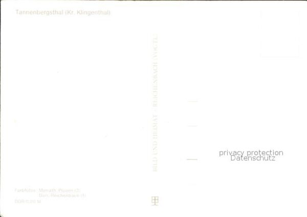 Tannenbergsthal Vogtland Gebäude – Bild 2