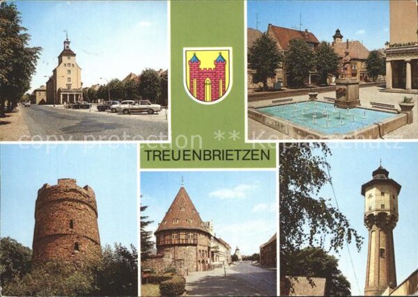 Treuenbrietzen Rathaus Sabinchenbrunnen Pulverturm Was