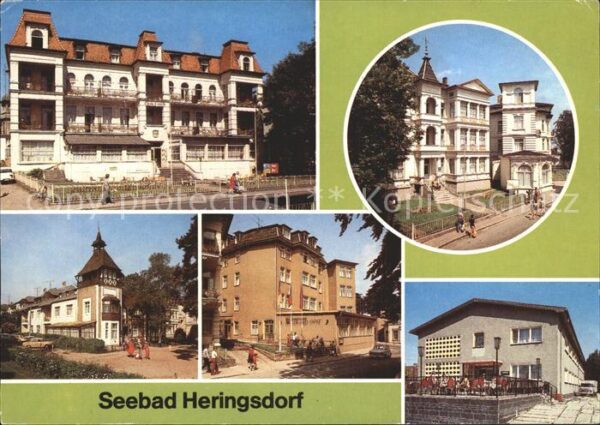 Heringsdorf Ostseebad Usedom Erholungsheime Guiseppe di Vittorio Ein