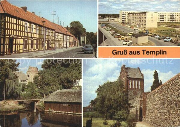 Templin Martin-Luther-Strasse Ringstrasse Templ